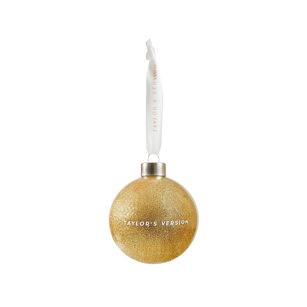Taylor's Version Glitter Ornament